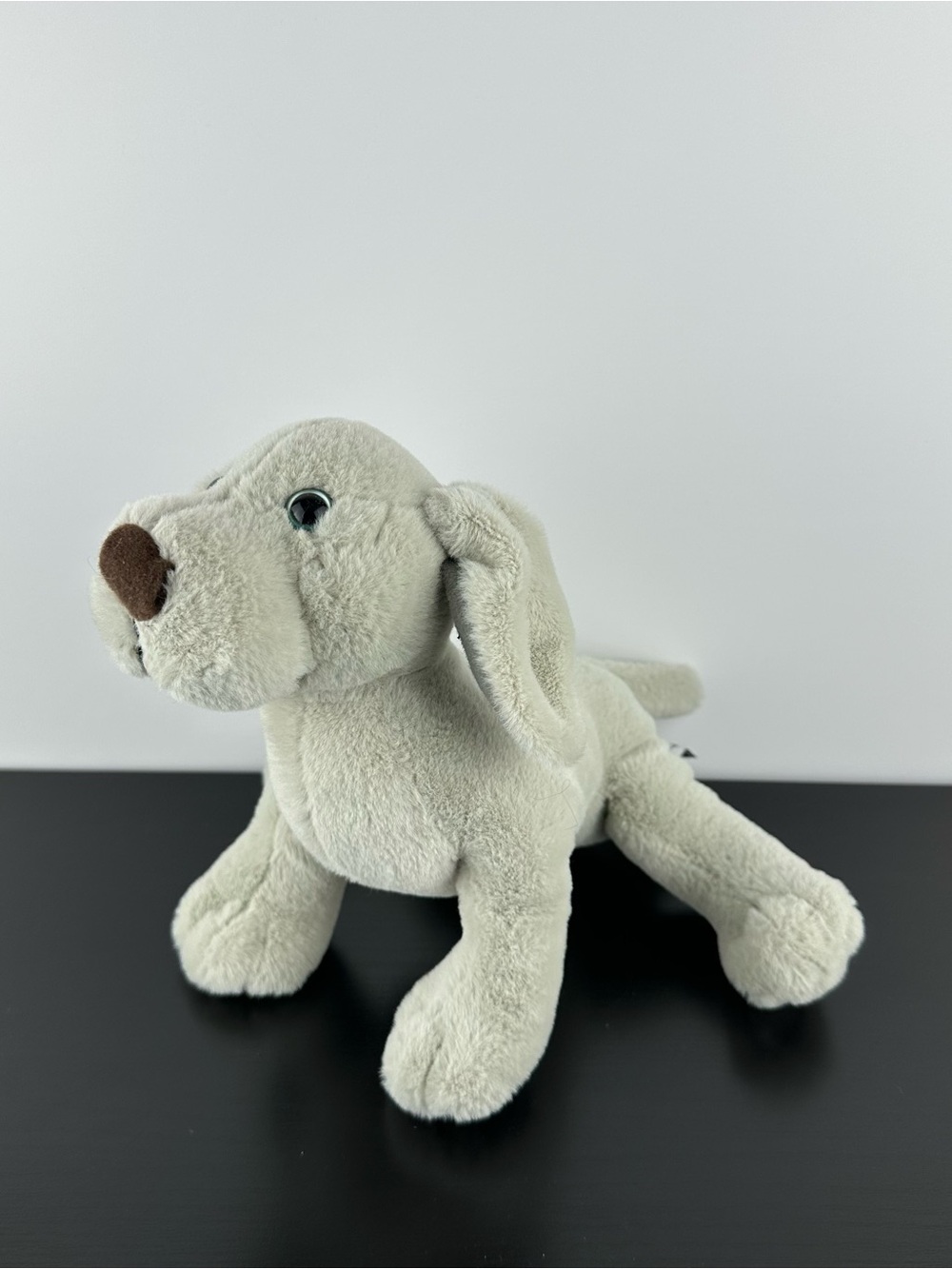 Ganz Webkinz Gray Weimaraner Puppy Dog 10" HM454 Grey Plush Web Kinz No Code